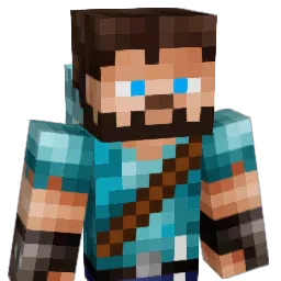 Azcin Minecraft avatar bust