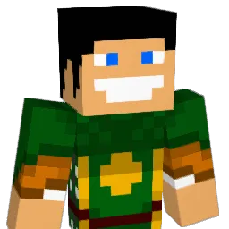 Azjoks Minecraft avatar bust