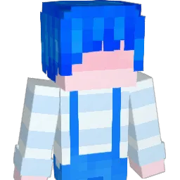 AzureBleu Minecraft avatar bust