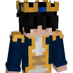 AzureCrown Minecraft avatar bust