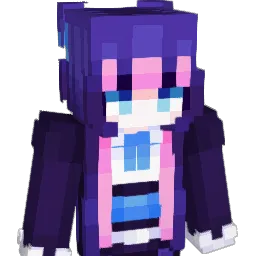 Azure_BIue Minecraft avatar bust