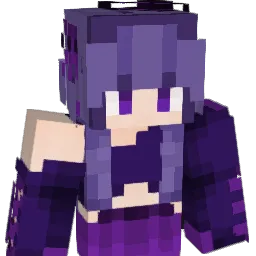 Azurellamozzarel Minecraft avatar bust