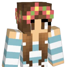 Azuriite Minecraft avatar bust