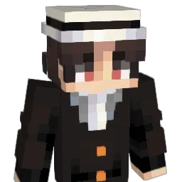 Azurilian Minecraft avatar bust