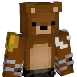 Azurinak Minecraft avatar bust