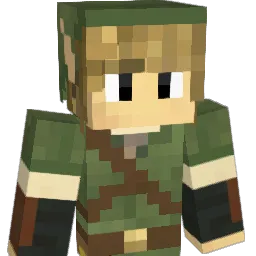 Azuwizi Minecraft avatar bust