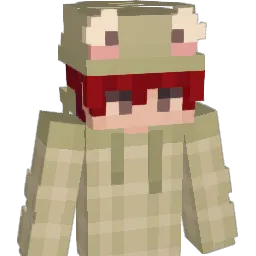 B1u3x Minecraft avatar bust