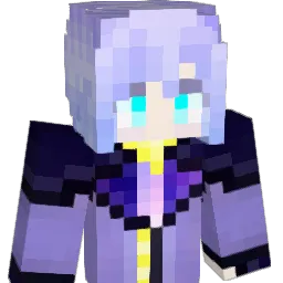 B1uecen Minecraft avatar bust