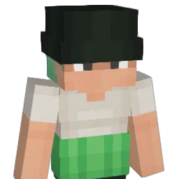 B2K670 Minecraft avatar bust