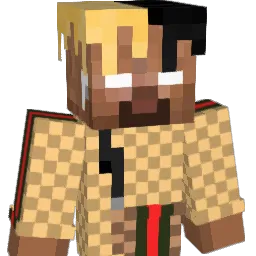 B4RNETT Minecraft avatar bust