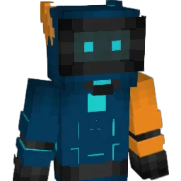 B54 Minecraft avatar bust