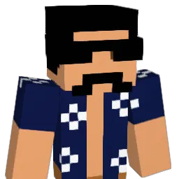 B777AV8R Minecraft avatar bust