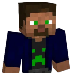 BAMgames Minecraft avatar bust
