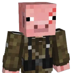 BASHKILLA Minecraft avatar bust