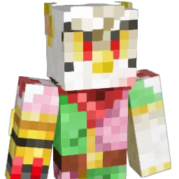 BATscans Minecraft avatar bust