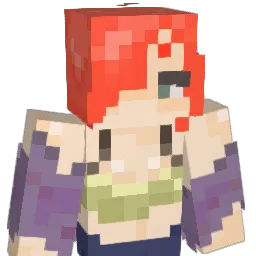 BBBlamo Minecraft avatar bust