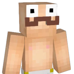 BBEsMoustache Minecraft avatar bust