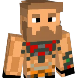 BBad19 Minecraft avatar bust