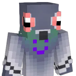 BBangReal Minecraft avatar bust