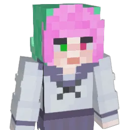 BBerriee Minecraft avatar bust