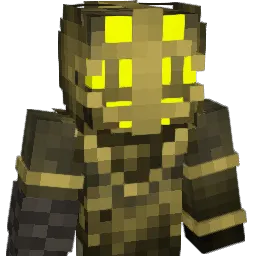 BBlaze Minecraft avatar bust