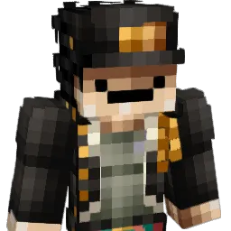 BC472 Minecraft avatar bust