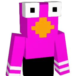 BIIIIIIIIIIIIIRD Minecraft avatar bust