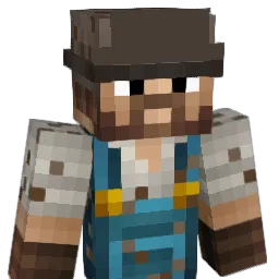 BIackout Minecraft avatar bust