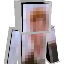 BL002Th Minecraft avatar bust