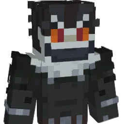 BLACK_STALKER Minecraft avatar bust