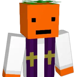 BLIMBLAU Minecraft avatar bust