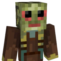 BLOCKWARS Minecraft avatar bust