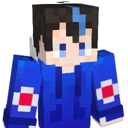 BLUE3636 Minecraft avatar bust