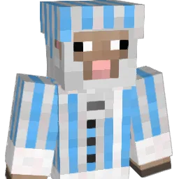 BLUSTUN Minecraft avatar bust