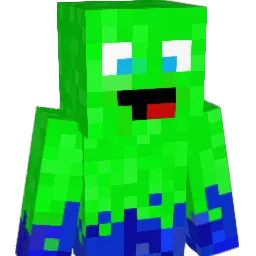 BLUzok Minecraft avatar bust