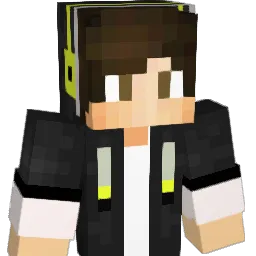BOMJAPA Minecraft avatar bust