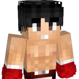 BOOMlN Minecraft avatar bust