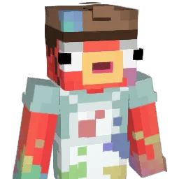 BRICQ Minecraft avatar bust