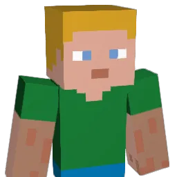 BT77 Minecraft avatar bust