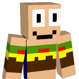 BURGERMAN634 Minecraft avatar bust
