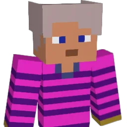 BUY_BTC Minecraft avatar bust