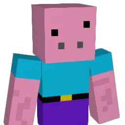 BaBaBananas Minecraft avatar bust