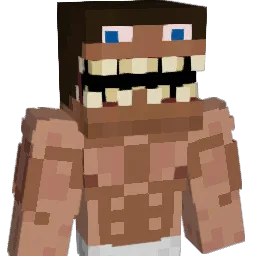 Babamooshy Minecraft avatar bust