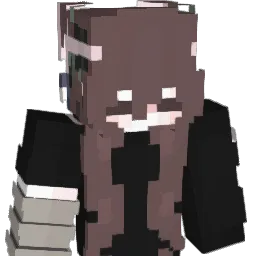 Babelshark Minecraft avatar bust