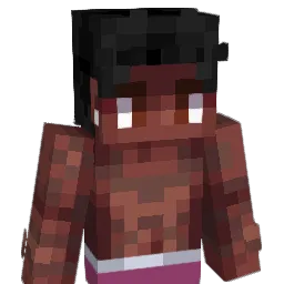 BabyBigBucks Minecraft avatar bust