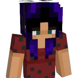Babygirlbones Minecraft avatar bust
