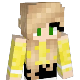 Babyraindrop Minecraft avatar bust