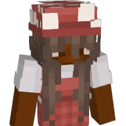 Babyrxse Minecraft avatar bust