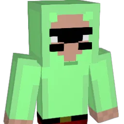 Babysilverfish Minecraft avatar bust
