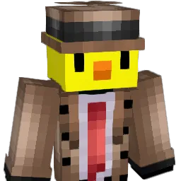 BacBean Minecraft avatar bust